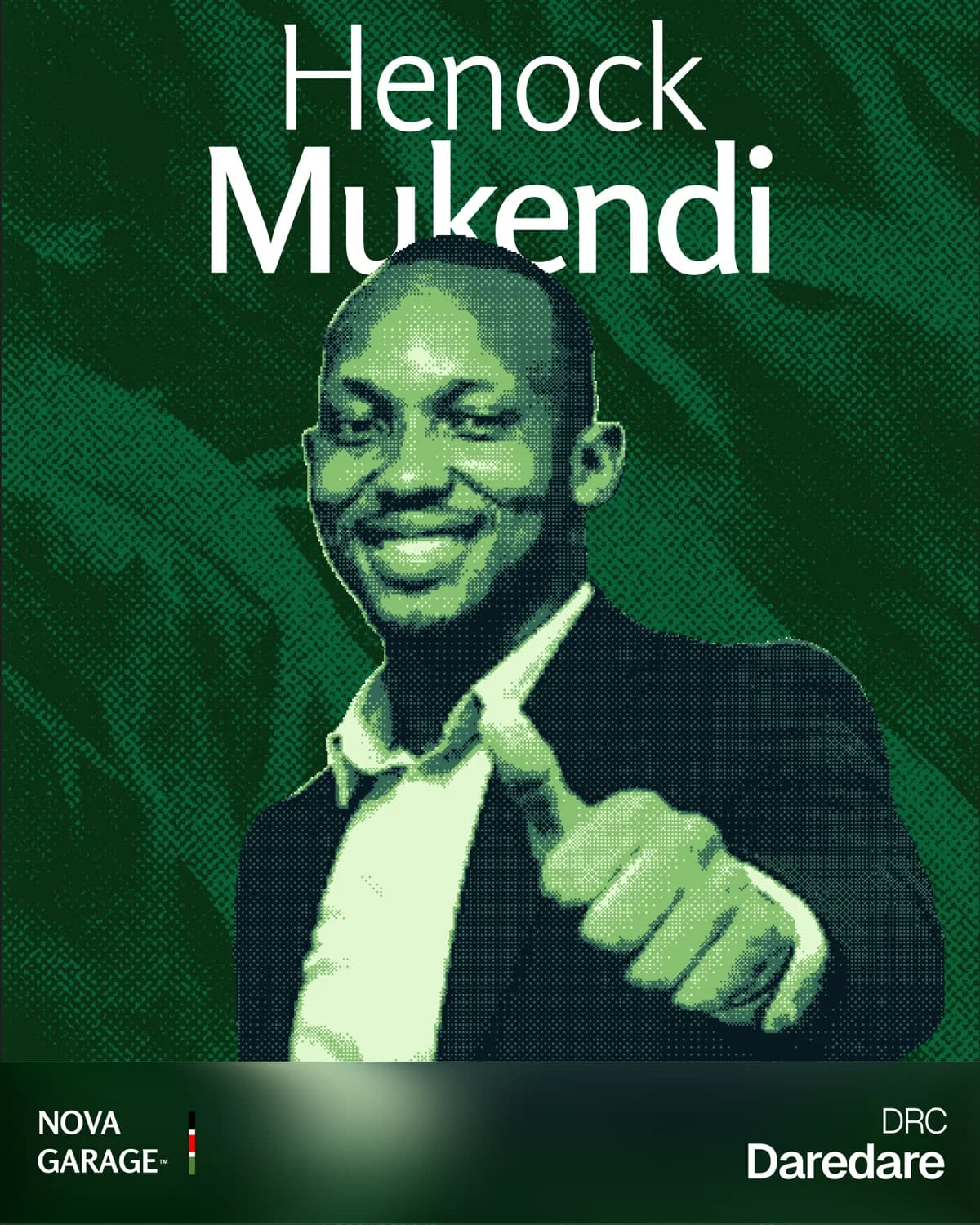 Henock Mukendi, founder of Daredare (Logistics) — Nova Garage cohort