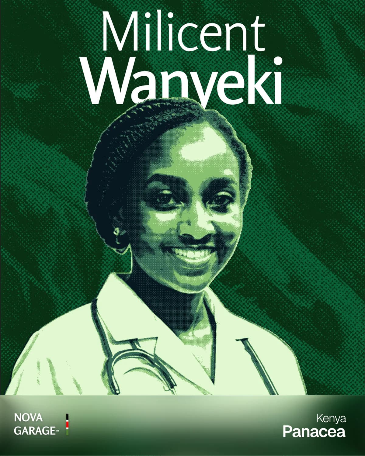 Millicent Wanyeki, founder of Panacea (Healthtech) — Nova Garage cohort
