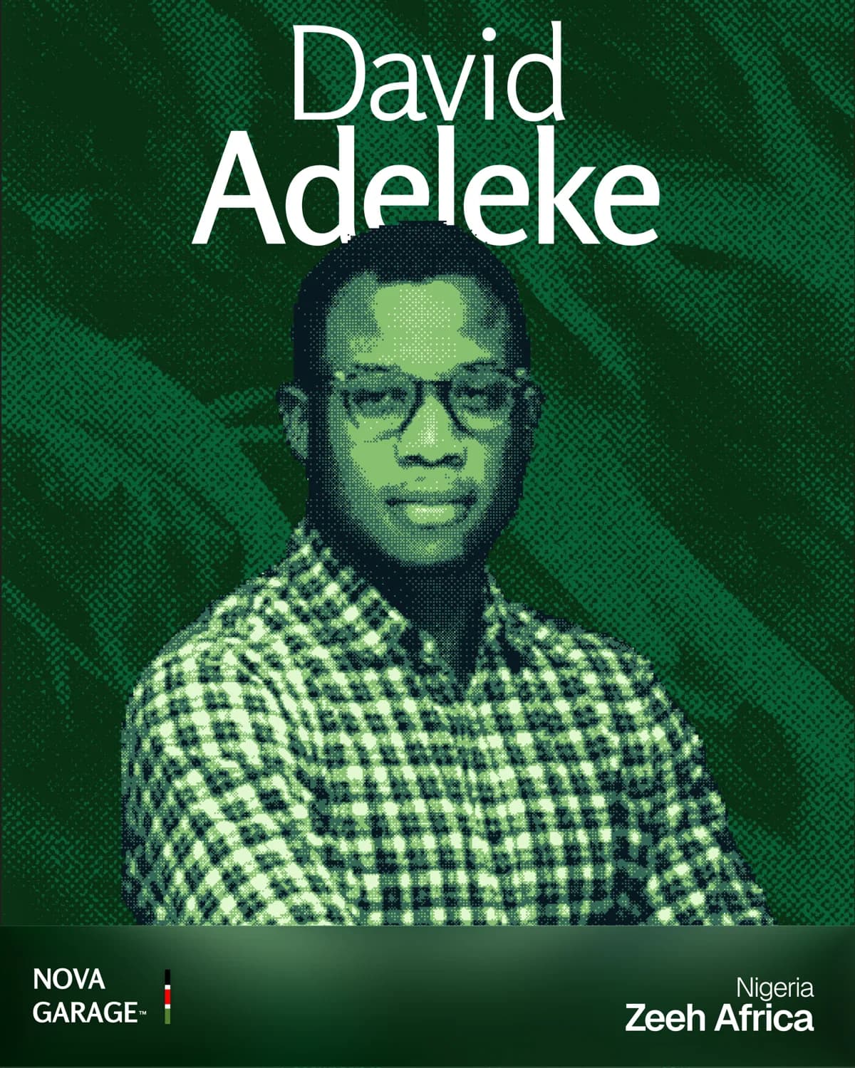 David Adeleke, founder of Zeeh Africa (Fintech) — Nova Garage cohort